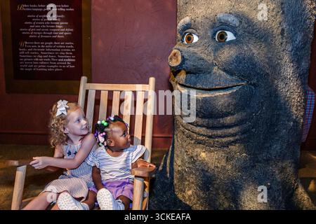 Alabama Madison County, Huntsville, EarlyWorks Kindermuseum, Geschichte, Sammlungen, Ausstellungsausstellung Sammlung, fördern, Produktprodukte Verkauf anzeigen Stockfoto