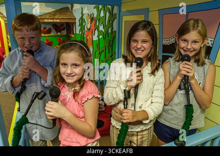 Alabama Madison County, Huntsville, EarlyWorks Kindermuseum, Geschichte, Sammlungen, Ausstellungsausstellung Sammlung, fördern, Produktprodukte Verkauf anzeigen Stockfoto