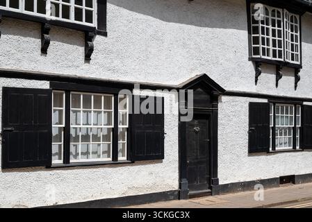 Oxford, Großbritannien, 09. Juli 2025 altes Häuschen in der 36 holywell Street Stockfoto