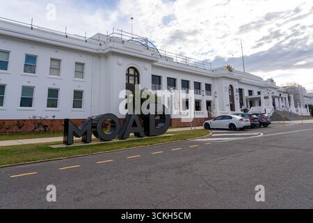 Museum of Australian Democracy (MoAD) im Old Parliament House in Canberra, Australien. Stockfoto