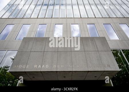 DER HAAG – der Oberste Gerichtshof der Niederlande ist die höchste Justizbehörde in den Niederlanden, Aruba, Curacao und Sint Maarten in Zivil-, Straf- und Steuerrecht. Der Oberste Gerichtshof sitzt in den Haag. Ein Richter des Obersten Gerichtshofs, unabhängig davon, ob er männlich oder weiblich ist, wird als Richter bezeichnet. ANP /HOLLANDSE HOOGTE /ROBIN UTRECHT niederlande Out - belgien Out Stockfoto