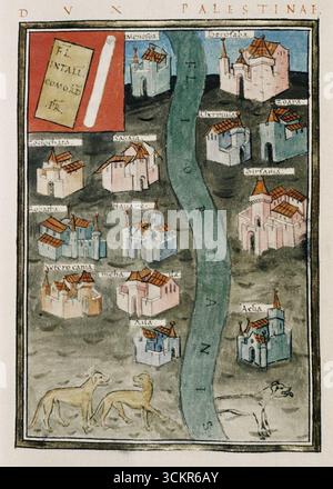 Notitia Dignitatum - Dux Palestinae. Stockfoto