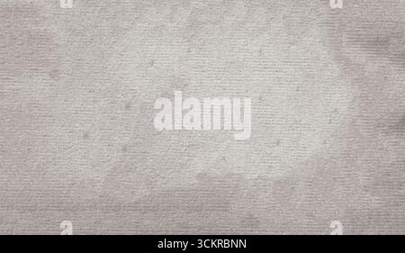 Abstrakter Hintergrund aus grauem Recyclingpapier Stockfoto