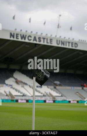 St James Park, Newcastle, Großbritannien. September 2025. Premier League Football, Newcastle United gegen Wolverhampton Wanderers; St. James Park vor dem Start Credit: Action Plus Sports/Alamy Live News Stockfoto