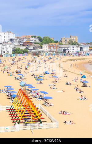 Broadstairs Viking Bay Broadstairs Kent Isle of Thanet Kent England Großbritannien GB Europa Stockfoto