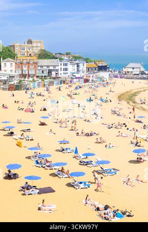 Broadstairs Viking Bay Broadstairs Kent Isle of Thanet Kent England Großbritannien GB Europa Stockfoto