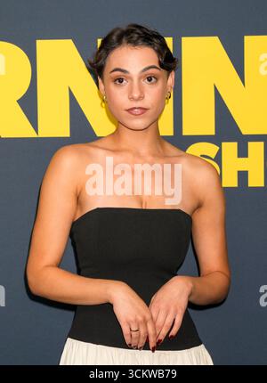 Gabrielle Policano besucht die Apple TV+-Serie The Morning Show Staffel 4, die am Dienstag, 9. September 2025, im Museum of Modern Art in New York City stattfindet. Foto von Jennifer Graylock-Alamy Stockfoto