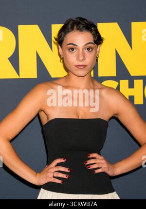Gabrielle Policano besucht die Apple TV+-Serie The Morning Show Staffel 4, die am Dienstag, 9. September 2025, im Museum of Modern Art in New York City stattfindet. Foto von Jennifer Graylock-Alamy Stockfoto