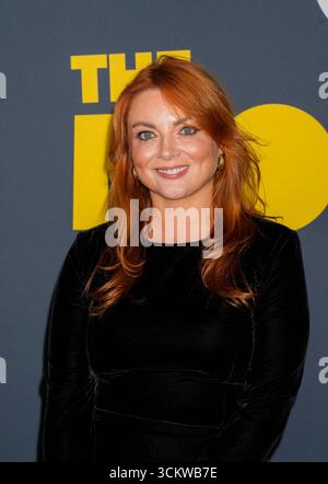 Samantha Barry besucht die Apple TV+-Serie The Morning Show Staffel 4, die am Dienstag, 9. September 2025, im Museum of Modern Art in New York City stattfindet. Foto von Jennifer Graylock-Alamy Stockfoto