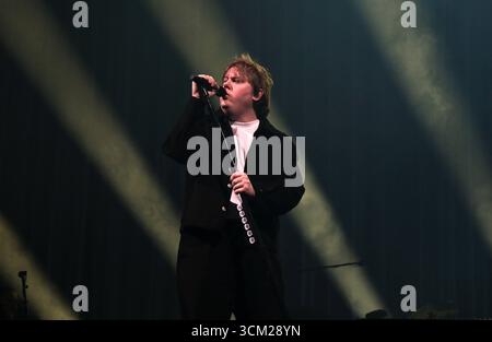 Großbritannien: Lewis Capaldi Lewis Capaldi bei OVO Hydro in Glasgow, Schottland am 13. September 2025 Foto: Lewis Capaldi Foto: Aimee Todd Glasgow OVO Hydro Scotland Copyright: XPhotoxbyxAimeexToddx Stockfoto