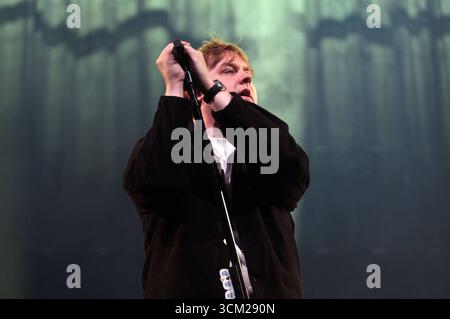 Großbritannien: Lewis Capaldi Lewis Capaldi bei OVO Hydro in Glasgow, Schottland am 13. September 2025 Foto: Lewis Capaldi Foto: Aimee Todd Glasgow OVO Hydro Scotland Copyright: XPhotoxbyxAimeexToddx Stockfoto