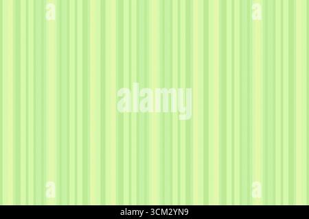 Dezent grün gestreiftes Hintergrundmuster. Frische, frühlingshafte Farbpalette für Designprojekte, Web-Hintergründe oder Textil-Mockups. Vielseitig und sauber f Stock Vektor