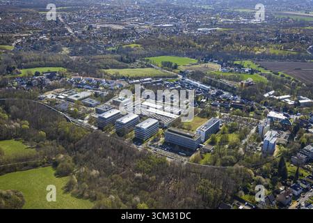 Luftaufnahme, TU Dortmund, Campus Süd, Eichlinghofen, Dortmund, Ruhrgebiet, Nordrhein-Westfalen, Deutschland Stockfoto