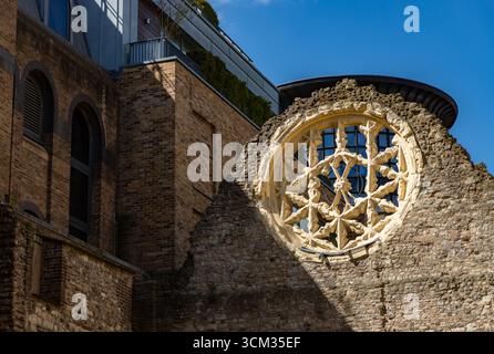 Ein Bild vom Winchester Palace in London. Stockfoto