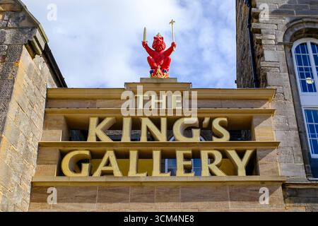 The King’s Gallery on Horse Wynd, Edinburgh, Schottland – eine königliche Galerie mit Ausstellungen aus der Royal Collection. Stockfoto