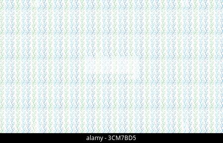 Dezentes vertikales Wellenmuster auf hellblauem Hintergrund Stock Vektor