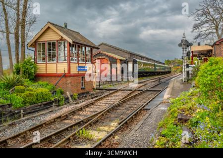 Bahnhof Tenterden an der Kent & East Sussex Railway Stockfoto