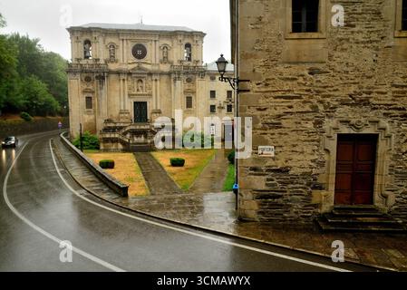Kloster von Samos, Lugo, Galicien, Spanien Stockfoto