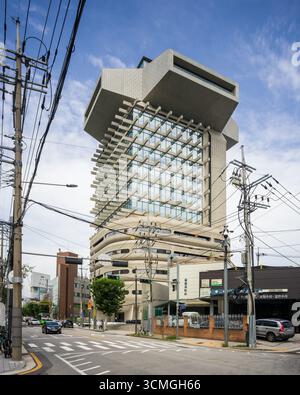 Haus Nowhere Gentle Monster Store in Seongsu-dong, Seoul Korea. Ein neuer Concept Shop im Zentrum der kreativen Revolution von Seoul Stockfoto