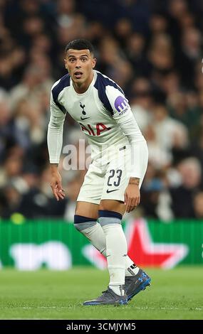 London, Großbritannien. September 2025. Während des Tottenham Hotspur FC gegen Villarreal CF Champions League Round One Spiels im Tottenham Hotspur Stadium, London, Großbritannien am 16. September 2025 Credit: Katie Chan/Every Second Media Credit: Every Second Media/Alamy Live News Stockfoto