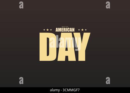 Die Bedeutung des Tags der Ureinwohner würdigt das Erbe Stock Vektor