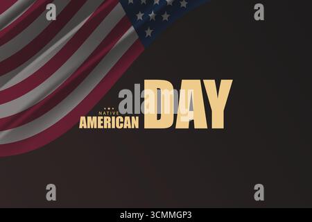 Die Bedeutung des Tags der Ureinwohner würdigt das Erbe Stock Vektor