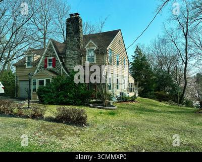 Jenkintown, Pennsylvania, USA - 01. April 2025: Stockfoto