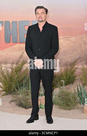 Harleston, Großbritannien. September 2025. London, Großbritannien - 16. September 2025 Leonardo DiCaprio in London Premiere von One Battle After Again am Odeon Luxe Leicester Square, London, England. CAP/JOR © JOR/Capital Pictures Credit: Capital Pictures/Alamy Live News Stockfoto