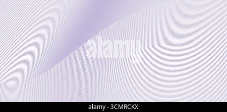 Ein fließendes blaues Wellenmuster Stock Vektor