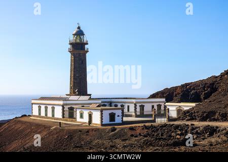 Leuchtturm Orchilla, Kanarische Inseln El Hierro, Kanarische Inseln, Spanien, Europa Stockfoto