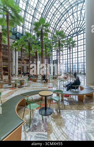 Brookfield Place Shopping Centre in Lower Manhattan, New York, USA Stockfoto