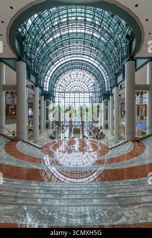 Brookfield Place Shopping Centre in Lower Manhattan, New York, USA Stockfoto