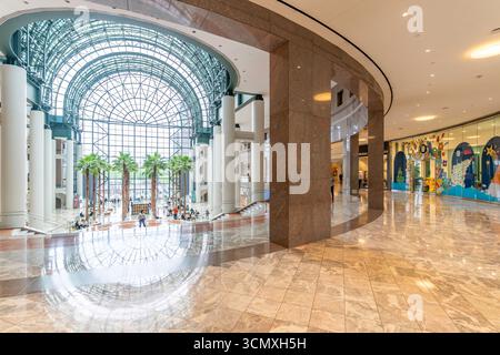 Brookfield Place Shopping Centre in Lower Manhattan, New York, USA Stockfoto