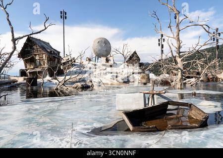 Bregenzer Festspielbühne, der Freischütz, Bregenz, Vorarlberg, Österreich // Bregenzer Festspielbühne, der Freischütz, Bregenz, Vorarlberg, Österreich - 20250714 PD13136 Stockfoto