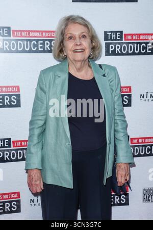 London, Großbritannien. September 2025. Anne Reid besuchte die „The Producers“ West End Opening Night im Garrick Theatre in London. Quelle: SOPA Images Limited/Alamy Live News Stockfoto