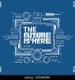 Cybersigilismus-Erbe, neo-Stammesmuster in verschiedenen Stilen. Gotisches Tattoo, digitale 3D-Kunst. Сybersigilism in einem überdachten Verständnis, anders Stock Vektor