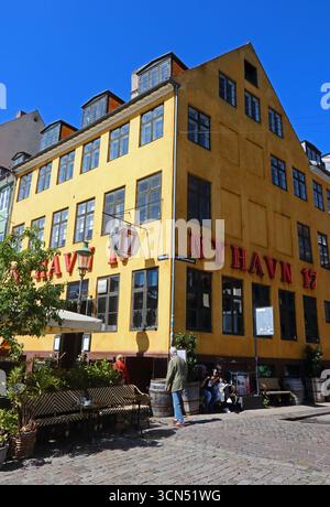 Nyhavn 17 Gebäude, Nyhavn, Kopenhagen Stockfoto
