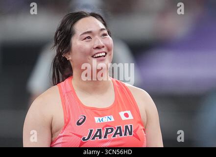 Tokio, Japan. September 2025. Leichtathletik: Weltmeisterschaft Haruka Kitaguchi aus Japan in der Speerwurf-Qualifikation. Quelle: Michael Kappeler/dpa/Alamy Live News Stockfoto