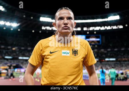 Tokio, Japan. September 2025. Vanessa Grimm (Siebenkampf Frauen, Königsteiner LV), JPN, Leichtathletik, Leichtathletik, Leichtathletik, Leichtathletik-Weltmeisterschaften 2025, Weltmeisterschaft 2025, Tokio 2025, 19.09.2025, Foto: Eibner-Pressefoto/Stefan Mayer Credit: dpa/Alamy Live News Stockfoto