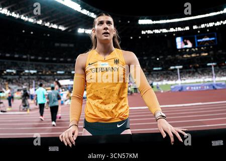 Tokio, Japan. September 2025. Sandrina Sprengel (Siebenkampf Frauen, LG Steinlach-Zollern), JPN, Leichtathletik, Leichtathletik, Leichtathletik, Leichtathletik-Weltmeisterschaften 2025, Weltmeisterschaft 2025, Tokio 2025, 19.09.2025, Foto: Eibner-Pressefoto/Stefan Mayer Credit: dpa/Alamy Live News Stockfoto