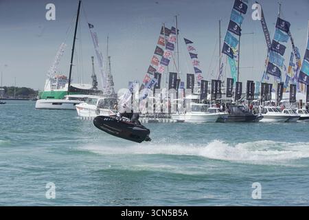 56. Southampton International Boat Show, Freitag, 19. September 2025, Southampton England UK. Credit Caron Watson /Alamy Live News Stockfoto