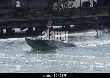 56. Southampton International Boat Show, Freitag, 19. September 2025, Southampton England UK. Credit Caron Watson /Alamy Live News Stockfoto