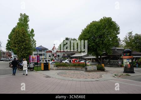 Baie-Saint-Paul am 6. September 2025 in Baie-Saint-Paul, Kanada. Stockfoto