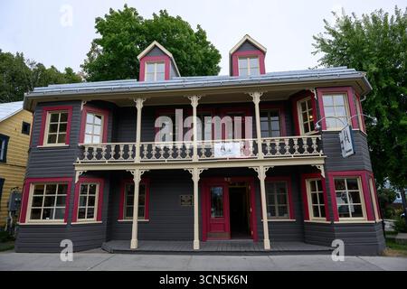 Baie-Saint-Paul am 6. September 2025 in Baie-Saint-Paul, Kanada. Stockfoto