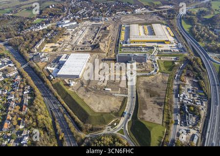Baustelle, Neubau DHL Logistik, Büroadresse Büro 51AÂ°7, Bürogebäude Goldbeck, ehemaliger Opel Standort, ehemalige Opel Verwaltung Stockfoto