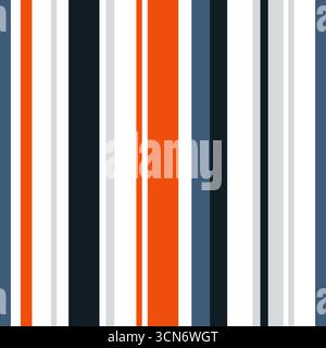 Abstrakter Hintergrundvektor mit vertikalem Streifen. Muster Streifen nahtloses, farbenfrohes Design für Stoff, Textil und Modedesign Stock Vektor