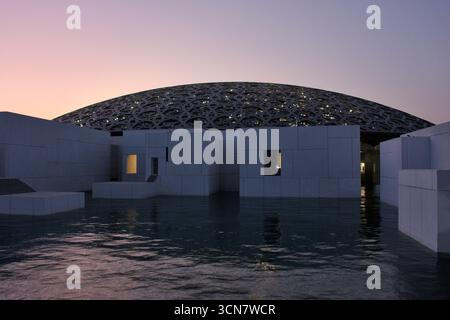 Louvre, Abu Dhabi Stockfoto