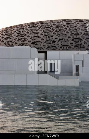 Louvre, Abu Dhabi Stockfoto