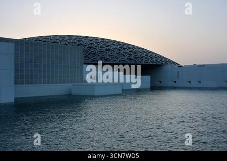 Louvre, Abu Dhabi Stockfoto