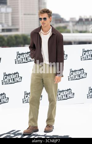 Cast nimmt an dem Filmfoto mit: Austin Butler Where: London, Vereinigtes Königreich When: 19 Aug 2025 Credit: Phil Lewis/WENN Stockfoto